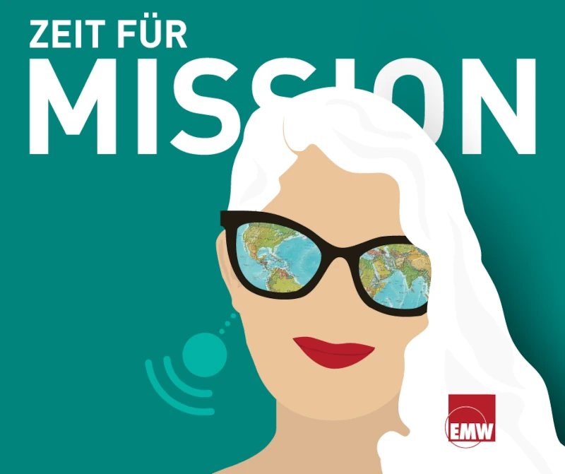 Covergrafik Podcast 'Zeit für Mission'